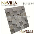 crystal & stone mosaic tile
